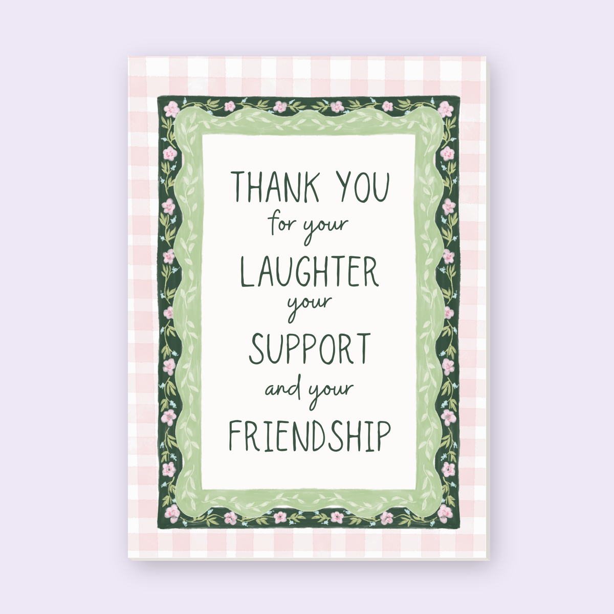 Greeting Card - Thank you
