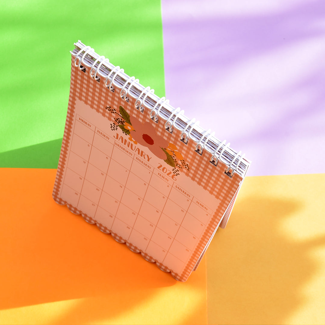 Organiser calendar 2026