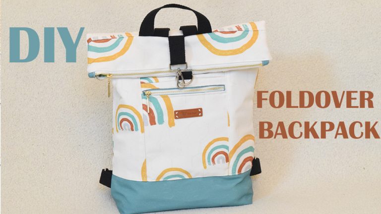 DIY Backpack | FOLDOVER top backpack