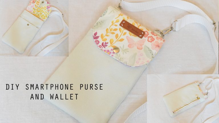 DIY Crossbody Smartphone Bag and Wallet