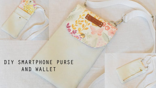 DIY Crossbody Smartphone Bag and Wallet