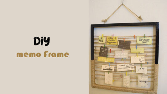 DIY Memo Frame/ Photo frame