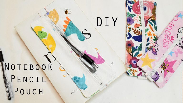 DIY Notebook Pencil Case