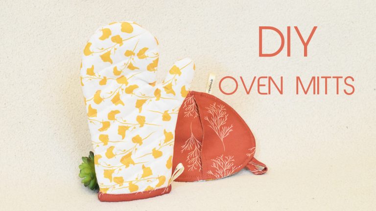 DIY Oven Mitts Sewing Tutorial