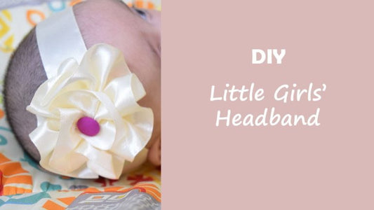 Easy to make a DIY Girls’ Headband in 5 minutes