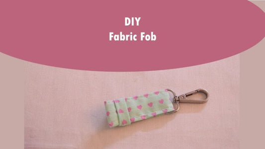 Fabric Key Fob – DIY in 5 Minutes