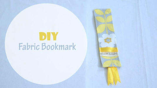 How to sew DIY Fabric Bookmarks in just 5 minutes