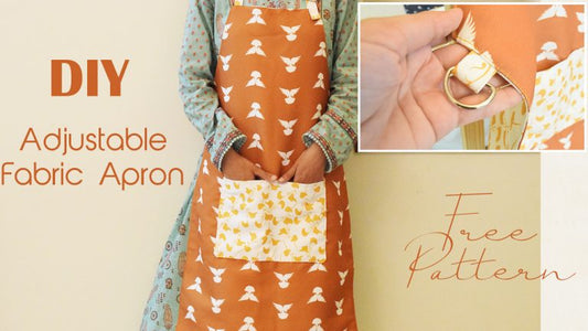 How to Sew a Fabric Apron at home