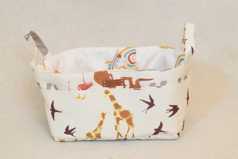 How to sew a large storage Basket