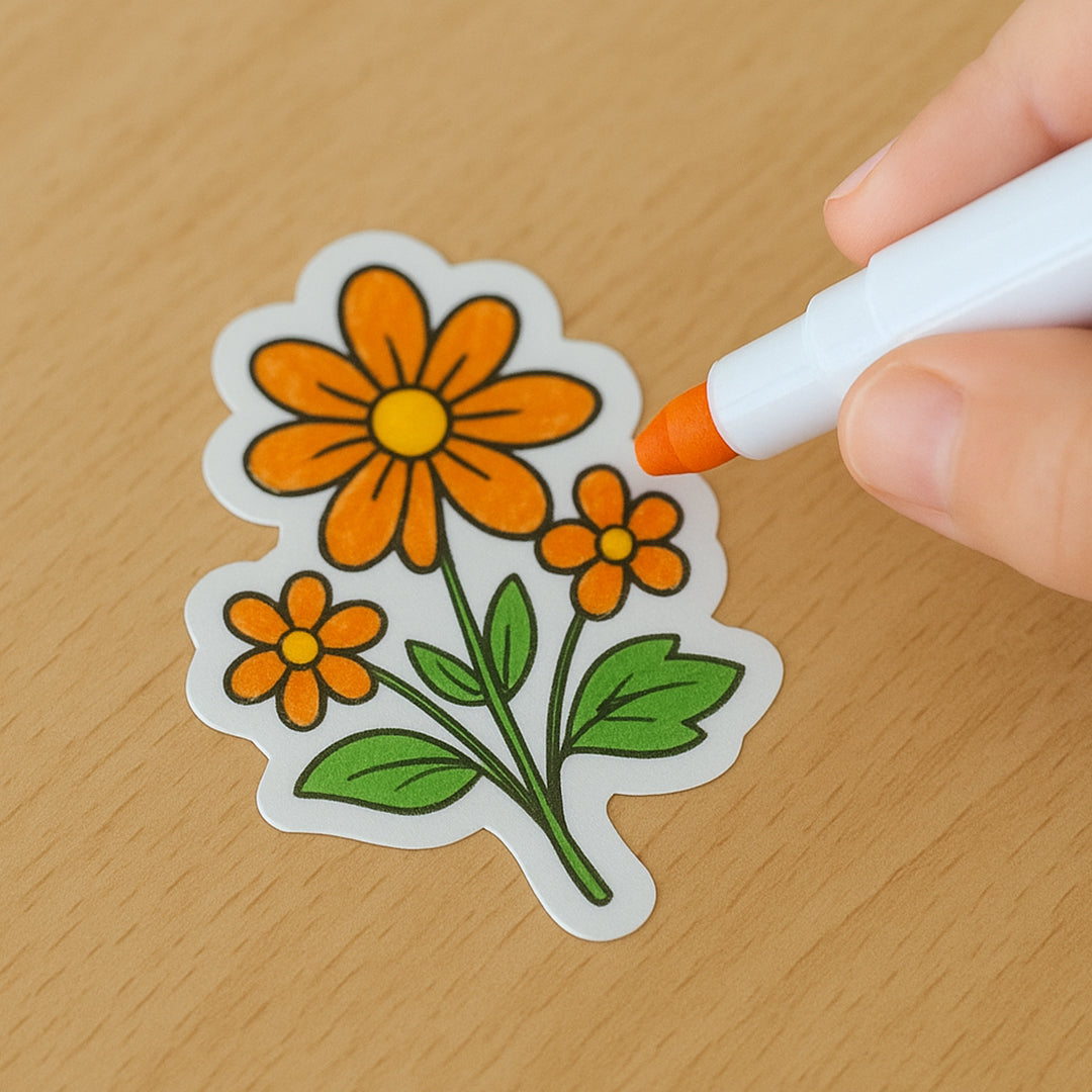 Color Your Own Sticker Bundles- Individual Stickers Pack