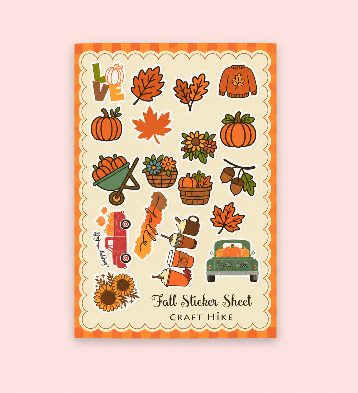 Fall Sticker Sheet