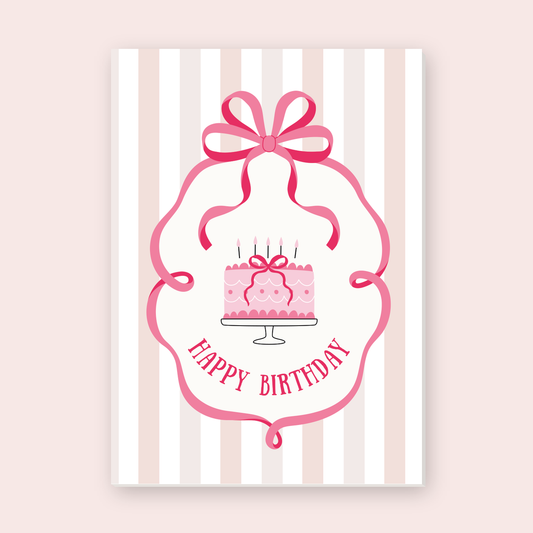 Greeting Card - Happy Birthday
