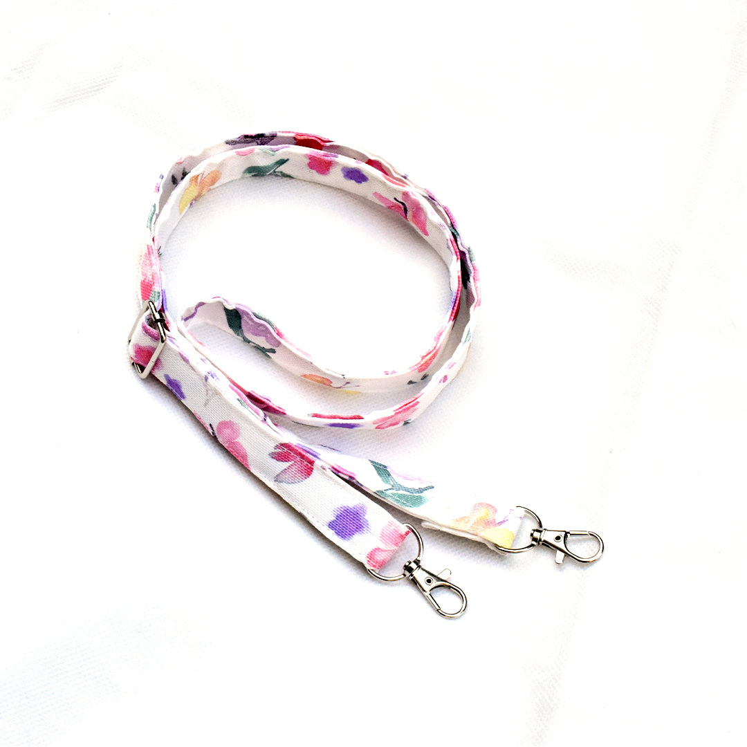 Floral Fabric Straps