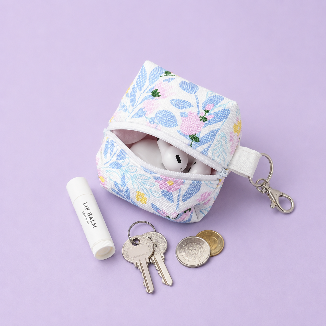 Bloom Cube Keychain