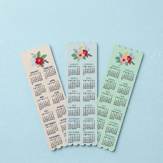 Calendar Bookmarks 2027