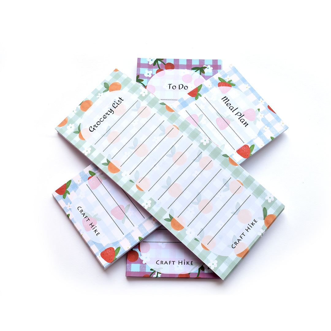 Fridge Organisation Notepad Bundle
