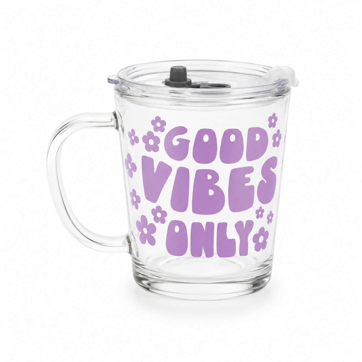 Glass Tumblers - Good vibes only