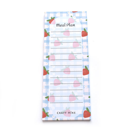 Meal Plan Magnet Notepad