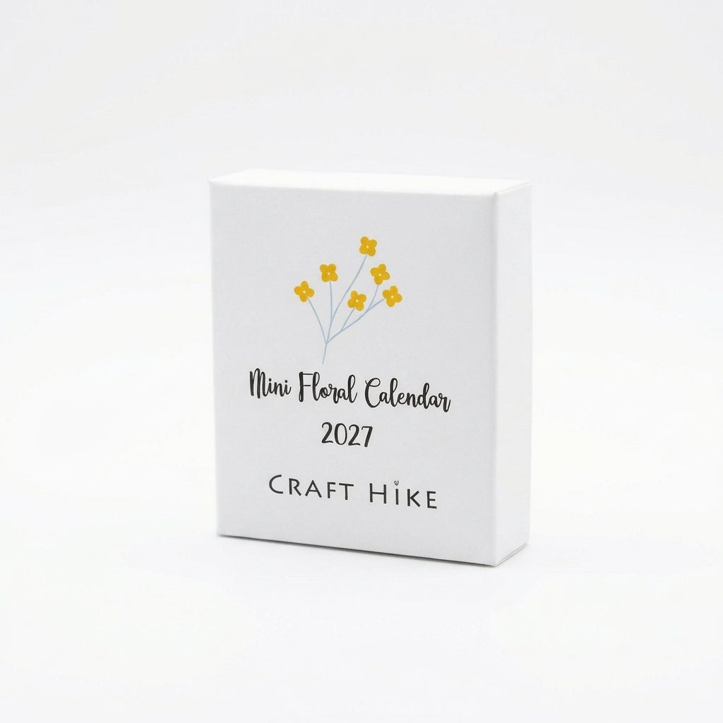 Mini Pocket Calendar Cards 2027