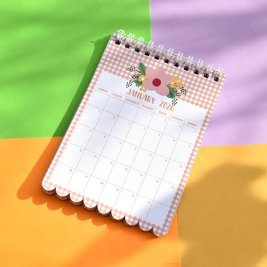 Organiser calendar 2026