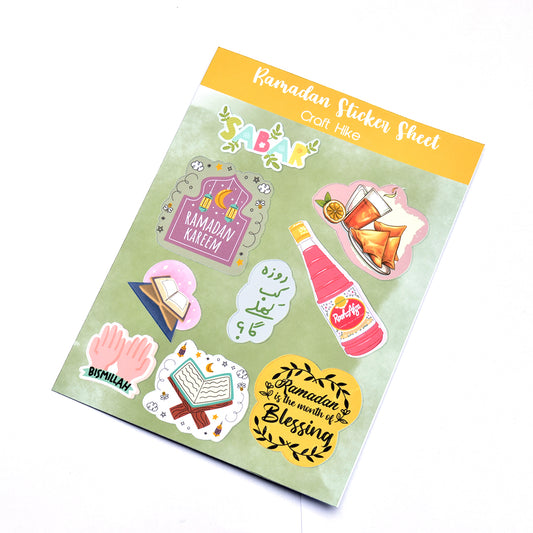 Ramadan Sticker Sheet