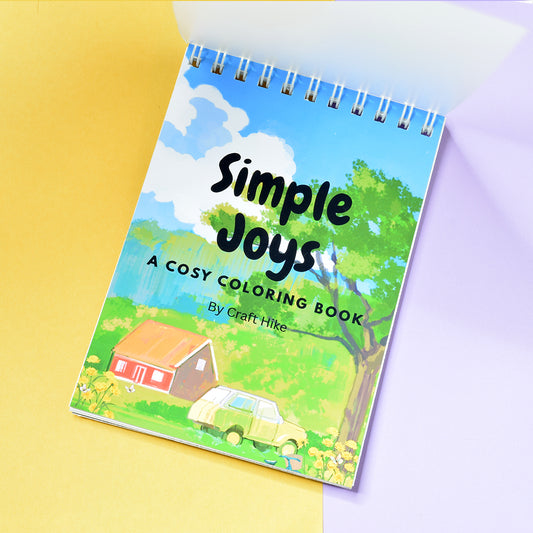 Simple Joys Coloring Book