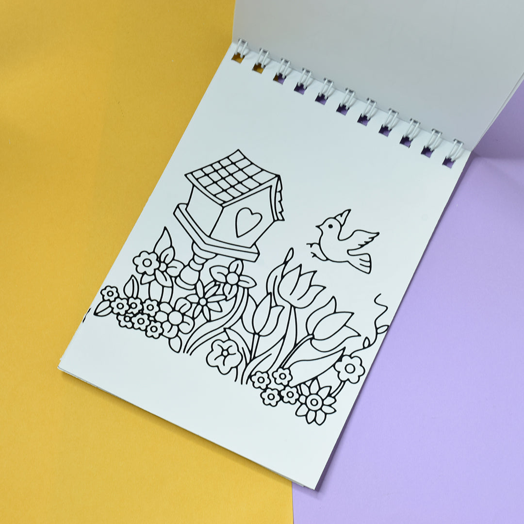 Simple Joys Coloring Book