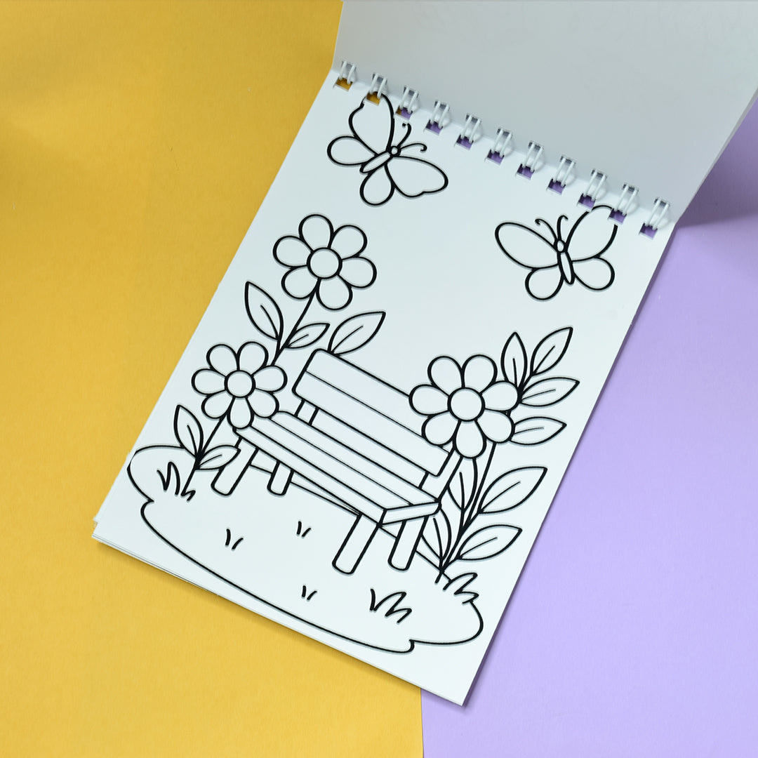 Simple Joys Coloring Book