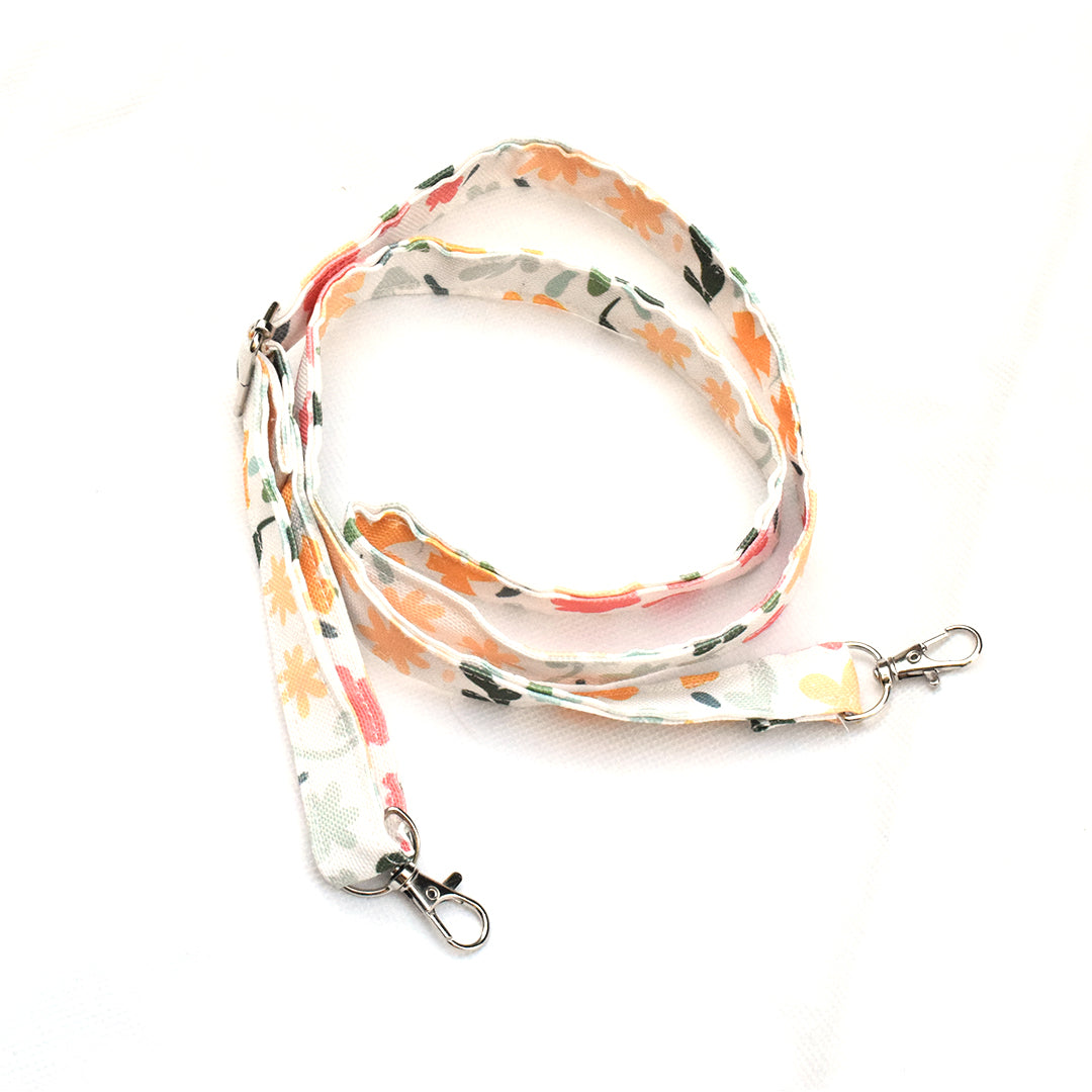 Floral Fabric Straps