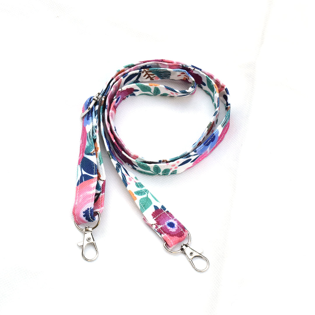Floral Fabric Straps