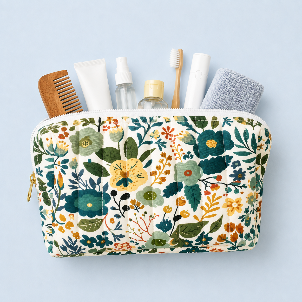 Travel Quilt Pouches