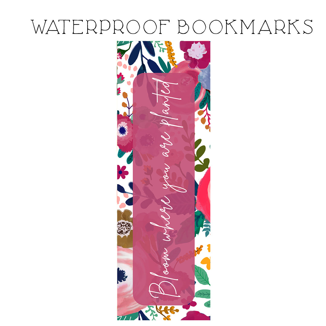 Waterproof Bookmarks