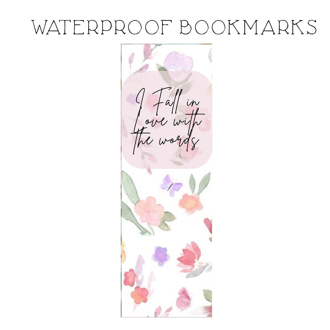 Waterproof Bookmarks