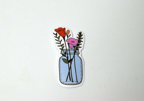 Flowers In Jar Stickers - Image 52