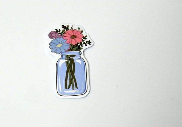 Flowers In Jar Stickers - Image 46