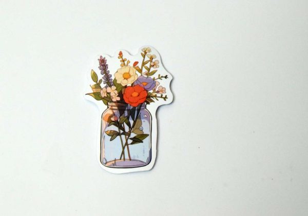 Flowers In Jar Stickers - Image 45