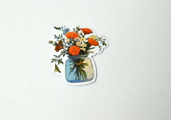 Flowers In Jar Stickers - Image 51