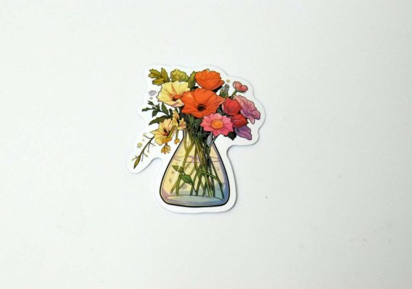 Flowers In Jar Stickers - Image 42