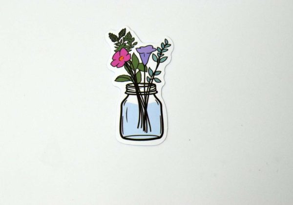 Flowers In Jar Stickers - Image 39