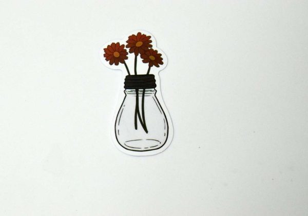 Flowers In Jar Stickers - Image 38