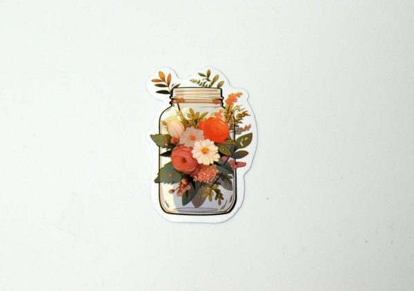 Flowers In Jar Stickers - Image 37