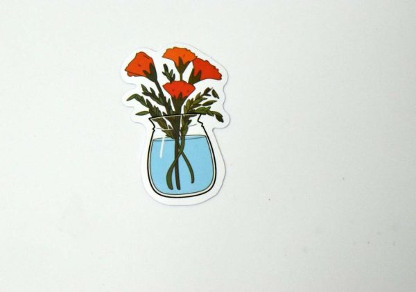 Flowers In Jar Stickers - Image 35