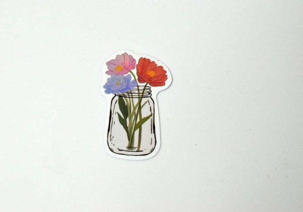 Flowers In Jar Stickers - Image 31