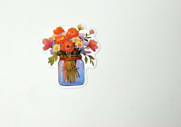 Flowers In Jar Stickers - Image 29