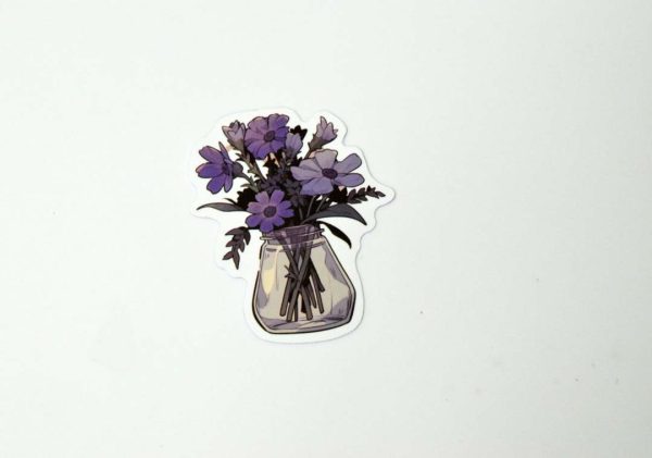 Flowers In Jar Stickers - Image 28