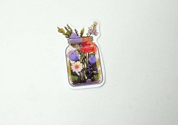 Flowers In Jar Stickers - Image 26