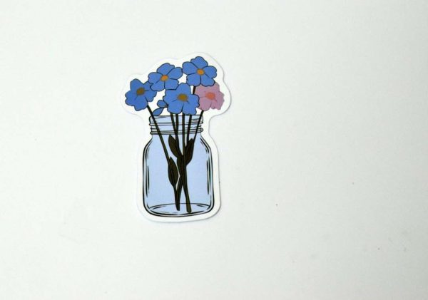 Flowers In Jar Stickers - Image 25