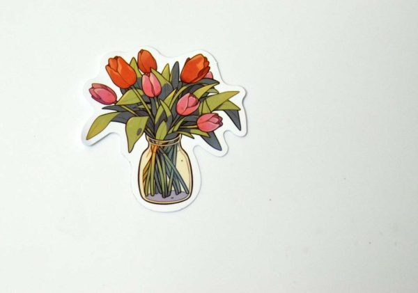 Flowers In Jar Stickers - Image 24