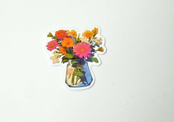 Flowers In Jar Stickers - Image 21