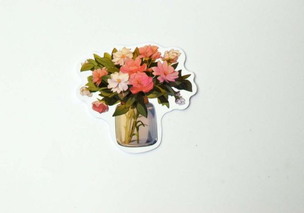 Flowers In Jar Stickers - Image 20